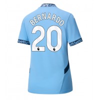 Koszulka piłkarska Manchester City Bernardo Silva #20 Strój Domowy dla kobiety 2024-25 tanio Krótki Rękaw